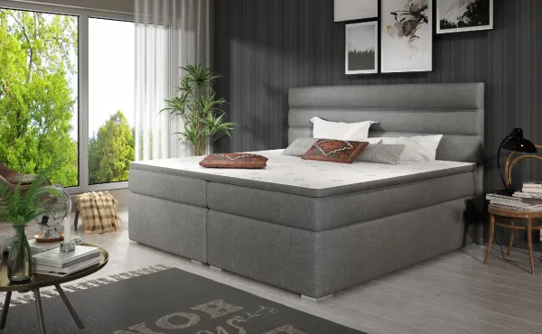 Boxspring Softy Látka: Monolith 77, Rozmer: 180 x 200