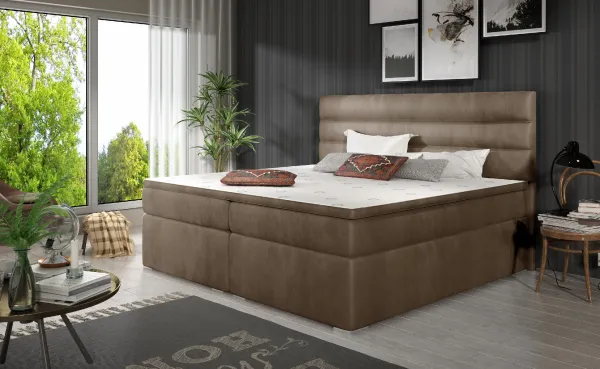 Boxspring Softy Látka: Monolith 77, Rozmer: 180 x 200