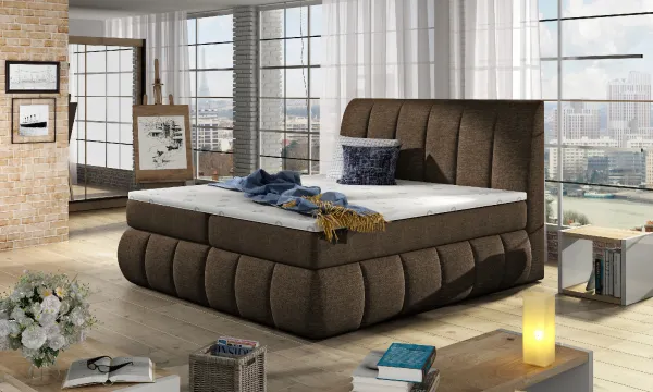 Boxspring Vincenzo Látka: Soft 11, Rozmer: 140 x 200