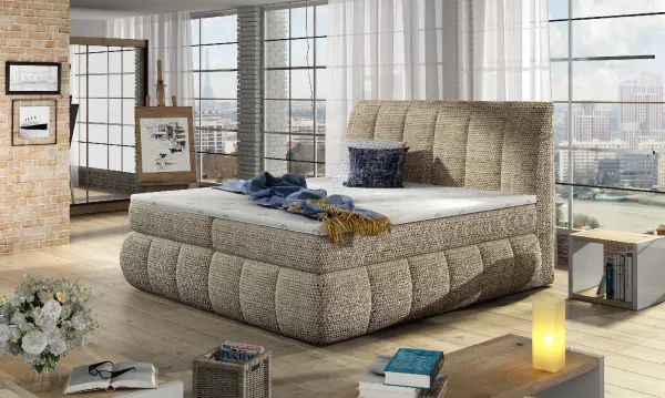 Boxspring Vincenzo Látka: Soft 11, Rozmer: 140 x 200