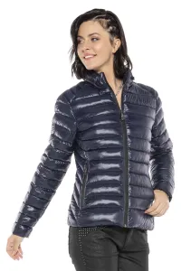 Dámska bunda CIPO & BAXX WM113 DARKBLUE Farba: Modrá, Konfekčná veľkosť: M