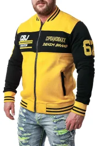Pánska mikina CIPO & BAXX CL500 YELLOW Farba: Žltá, Konfekčná veľkosť: S