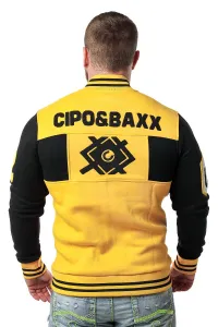 Pánska mikina CIPO & BAXX CL500 YELLOW Farba: Žltá, Konfekčná veľkosť: S