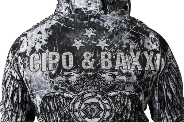 Pánska súprava CIPO & BAXX CLR144 BLACK Farba: Čierna, Konfekčná veľkosť: S