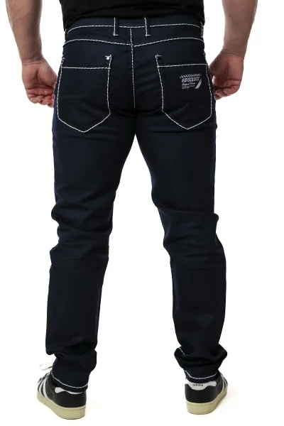 Pánske rifle CIPO & BAXX CD705 DARKBLUE Farba: Modrá, Konfekčná veľkosť: W31/L34
