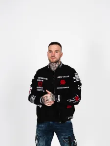 Pánska bunda CIPO & BAXX CJ274 BLACK Farba: Čierna, Konfekčná veľkosť: M