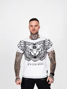 Pánske tričko CIPO & BAXX CT644 WHITE Farba: Biela, Konfekčná veľkosť: L
