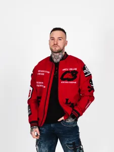 Pánska bunda CIPO & BAXX CJ274 RED Farba: Červená, Konfekčná veľkosť: M
