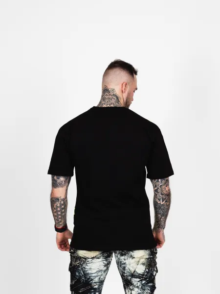 Pánske tričko CIPO & BAXX CT587 BLACK Farba: Čierna, Konfekčná veľkosť: XL