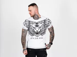Pánske tričko CIPO & BAXX CT644 WHITE Farba: Biela, Konfekčná veľkosť: L