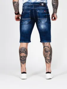 Pánske kraťasy CIPO & BAXX CK237 BLUE Farba: Modrá, Konfekčná veľkosť: W29