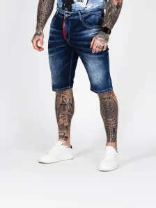 Pánske kraťasy CIPO & BAXX CK237 BLUE Farba: Modrá, Konfekčná veľkosť: W29