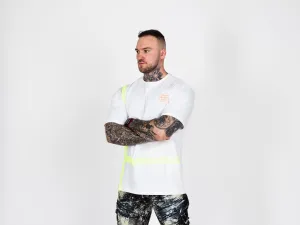 Pánske tričko CIPO & BAXX CT587 WHITE Farba: Biela, Konfekčná veľkosť: XL