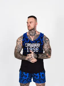 Pánsky plážový komplet CIPO & BAXX CUK247 BLUE Farba: Modrá, Konfekčná veľkosť: M