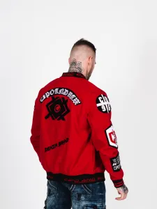 Pánska bunda CIPO & BAXX CJ274 RED Farba: Červená, Konfekčná veľkosť: M