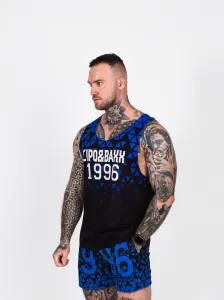 Pánsky plážový komplet CIPO & BAXX CUK247 BLUE Farba: Modrá, Konfekčná veľkosť: M