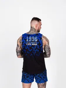 Pánsky plážový komplet CIPO & BAXX CUK247 BLUE Farba: Modrá, Konfekčná veľkosť: M
