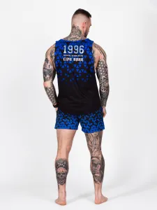 Pánsky plážový komplet CIPO & BAXX CUK247 BLUE Farba: Modrá, Konfekčná veľkosť: M