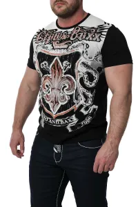Pánske tričko CIPO & BAXX CT691 BLACK Farba: Čierna, Konfekčná veľkosť: L