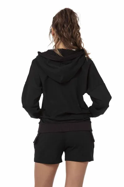 Dámska súprava CIPO & BAXX WLK177 BLACK Farba: Čierna, Konfekčná veľkosť: M