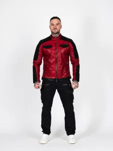 Pánska bunda CIPO & BAXX CJ244 RED Farba: Červená, Konfekčná veľkosť: M