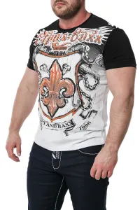 Pánske tričko CIPO & BAXX CT691 WHITE Farba: Biela, Konfekčná veľkosť: M