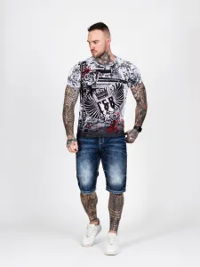 Pánske kraťasy CIPO & BAXX CK251 BLUE Farba: Modrá, Konfekčná veľkosť: W31
