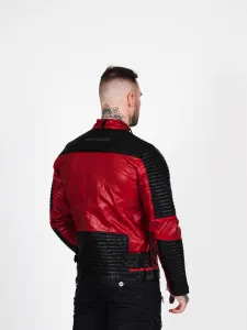 Pánska bunda CIPO & BAXX CJ244 RED Farba: Červená, Konfekčná veľkosť: M