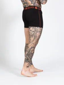 Boxerky CIPO & BAXX CX101 CORAL Farba: Čierna, Konfekčná veľkosť: S