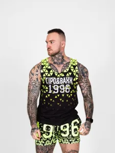 Pánsky plážový komplet CIPO & BAXX CUK247 YELLOW Farba: Žltá, Konfekčná veľkosť: L