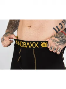 Boxerky CIPO & BAXX CX101 YELLOW Farba: Čierna, Konfekčná veľkosť: S