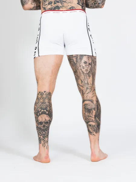 Boxerky CIPO & BAXX CX103 WHITE Farba: Biela, Konfekčná veľkosť: M