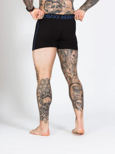 Boxerky CIPO & BAXX CX101 INDIGO Farba: Čierna, Konfekčná veľkosť: S