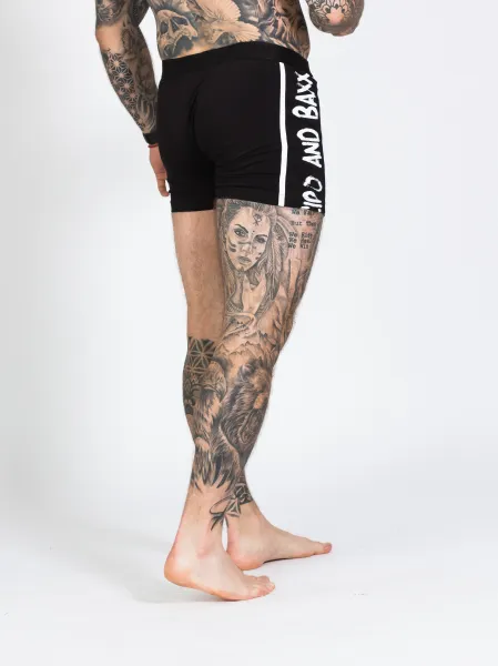 Boxerky CIPO & BAXX CX103 BLACK Farba: Čierna, Konfekčná veľkosť: S