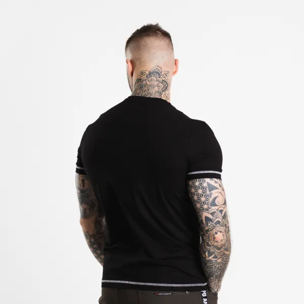 Pánske tričko CIPO & BAXX CT677 BLACK Farba: Čierna, Konfekčná veľkosť: S