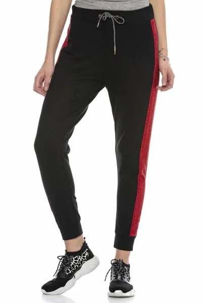 Dámska súprava CIPO & BAXX WLR137 BLACK-RED Farba: Čierna, Konfekčná veľkosť: M