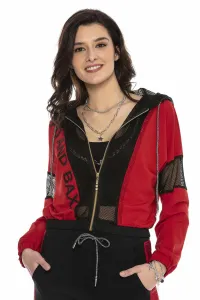 Dámska súprava CIPO & BAXX WLR137 BLACK-RED Farba: Čierna, Konfekčná veľkosť: M