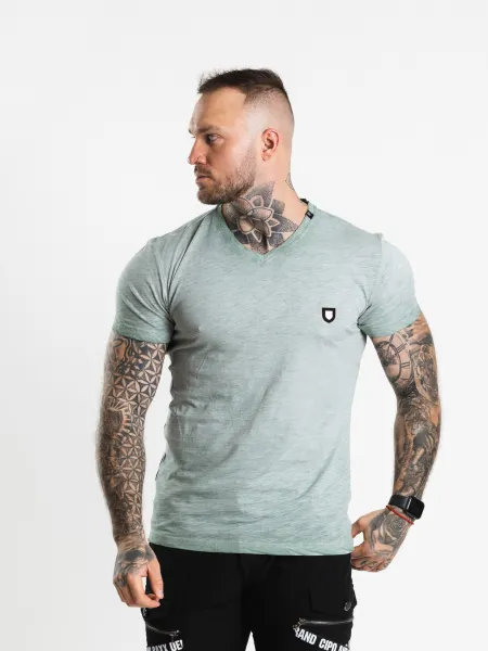 Pánske tričko CIPO & BAXX CT647 LIGHT GREEN Farba: Zelená, Konfekčná veľkosť: S