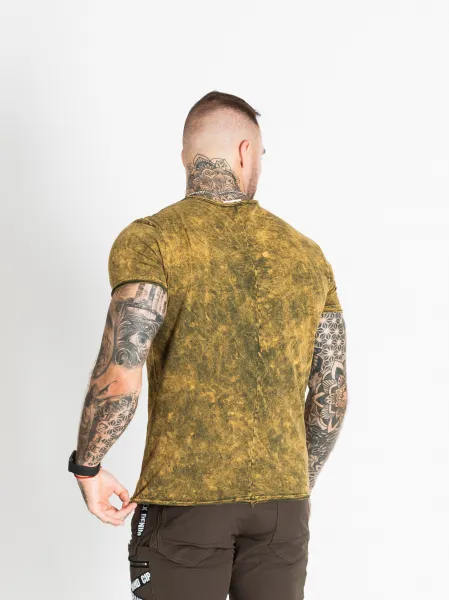 Pánske tričko CIPO & BAXX CT497 BROWN Farba: Hnedá, Konfekčná veľkosť: L