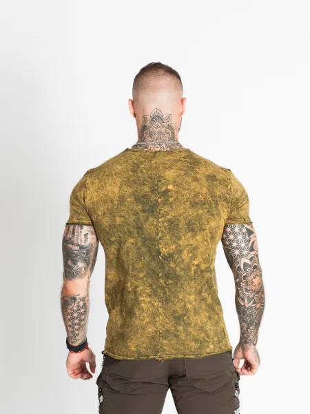 Pánske tričko CIPO & BAXX CT497 BROWN Farba: Hnedá, Konfekčná veľkosť: L