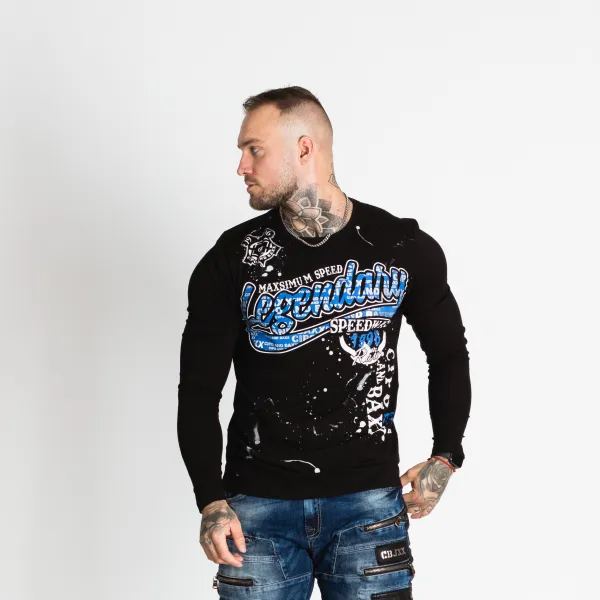 Pánske tričko CIPO & BAXX CL510 BLACK Farba: Čierna, Konfekčná veľkosť: M