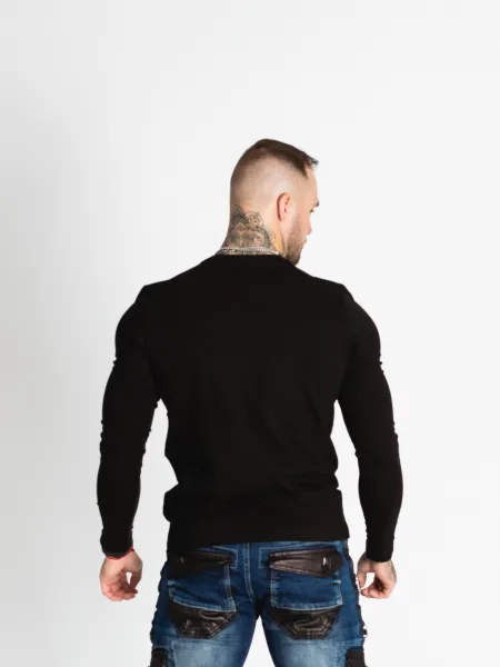 Pánske tričko CIPO & BAXX CL510 BLACK Farba: Čierna, Konfekčná veľkosť: M