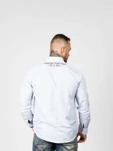 Pánska košeľa CIPO & BAXX CH185 BLUE Farba: Modrá, Konfekčná veľkosť: M