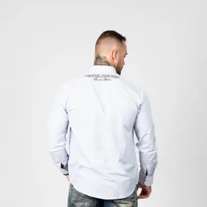 Pánska košeľa CIPO & BAXX CH185 BLUE Farba: Modrá, Konfekčná veľkosť: M