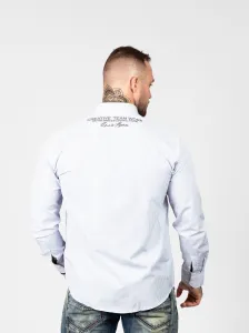 Pánska košeľa CIPO & BAXX CH185 BLUE Farba: Modrá, Konfekčná veľkosť: M