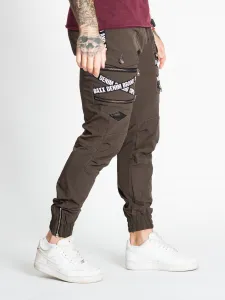 Pánske kapsáčové joggery CIPO & BAXX CD786 KHAKI Farba: Hnedá, Konfekčná veľkosť: W30/L32