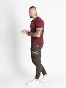 Pánske kapsáčové joggery CIPO & BAXX CD786 KHAKI Farba: Hnedá, Konfekčná veľkosť: W30/L32