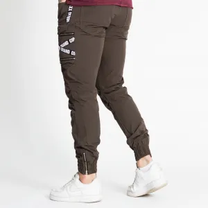 Pánske kapsáčové joggery CIPO & BAXX CD786 KHAKI Farba: Hnedá, Konfekčná veľkosť: W30/L32