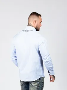 Pánska košeľa CIPO & BAXX CH184 BLUE Farba: Modrá, Konfekčná veľkosť: S