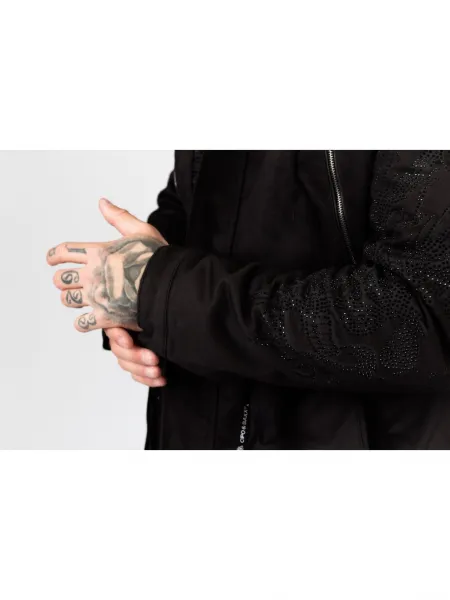 Pánska zimná bunda CIPO & BAXX CJ195 BLACK Farba: Čierna, Konfekčná veľkosť: M